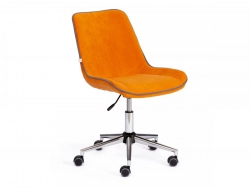 Кресло Style флок оранжевый