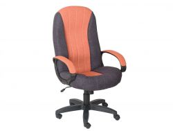Кресло офисное Гармония Home оранжевый-сливовый