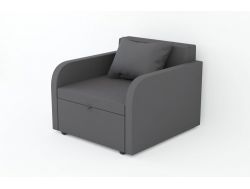 Кресло-кровать Некст с подлокотниками Neo Grafit