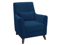 Кресло синее Либерти ТК 225