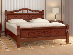 Кровать Карина-5 900 Орех
