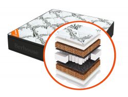Матрас Mega кокос 20 TFK Black White 180х200