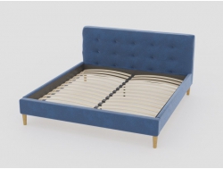 Кровать Пайли 1600 синий