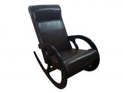 Кресло-качалка ТМК венге-черный