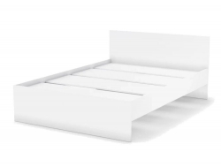 Кровать Лофт 1400 Белая