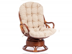 Кресло вращающееся Flores 5005 с подушкой Pecan
