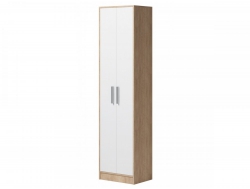 Шкаф для одежды Энтер Дуб Сонома-Белый
