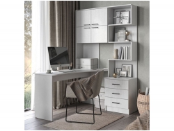 Стол СК Брауни Левый Белый