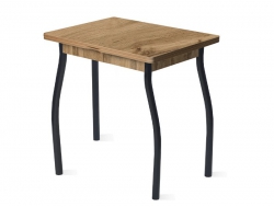 Стол раздвижной Дуэт.4 Дуб вотан - комплект ног №1.1