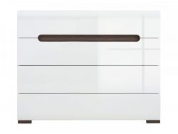 Комод S205-КОМ 4S/8/11 Ацтека белый