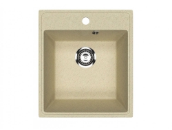 Кухонная мойка Uperwood ECON UPD-404-002 бежевая матовая