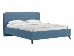 Кровать 1600 с основанием Миа арт. Bravo blue