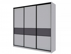 Шкаф-купе Max МШ-27-6-27/2-888