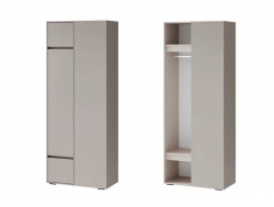 Шкаф угловой правый Прага ЛДСП Кашемир