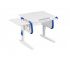 Парта СУТ.24-01-К белый с синим