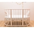 Кроватка трансформер 6 в 1 Мини слоновая кость