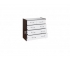 Комод Риберо венге цаво/белый снег