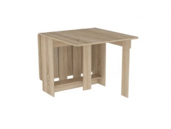 Стол-книжка раскладной ПВХ дуб сонома