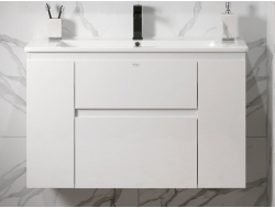 Тумба с раковиной Eva 100 белая