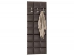 Вешалка Квадрат кожзам Sontex Umber (коричневый)