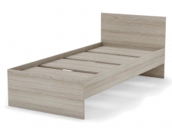 Кровать Лофт 900 ясень шимо светлый